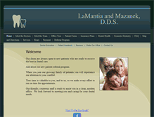 Tablet Screenshot of familydentistryofniles.com